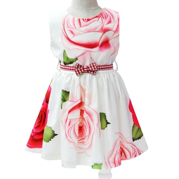 rose flower frock