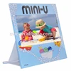 counter display with LCD player display coated cardboard sheets cardboard display stand