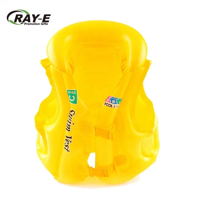 
Factory Price Children Float Swimming Life Swim Vest Learn-to Swim PVC Life Jacket Inflatable Life Vest for Kids 