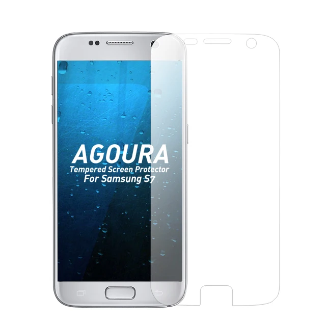 

Tempered pet material glass screen protector for samsung s7 edge