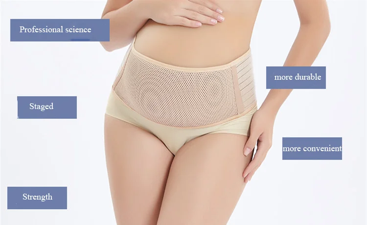 Amazon hot selling Adjustable And Breathable Postpartum Maternity Belt Maternity Belt Pregnancy Support Belt