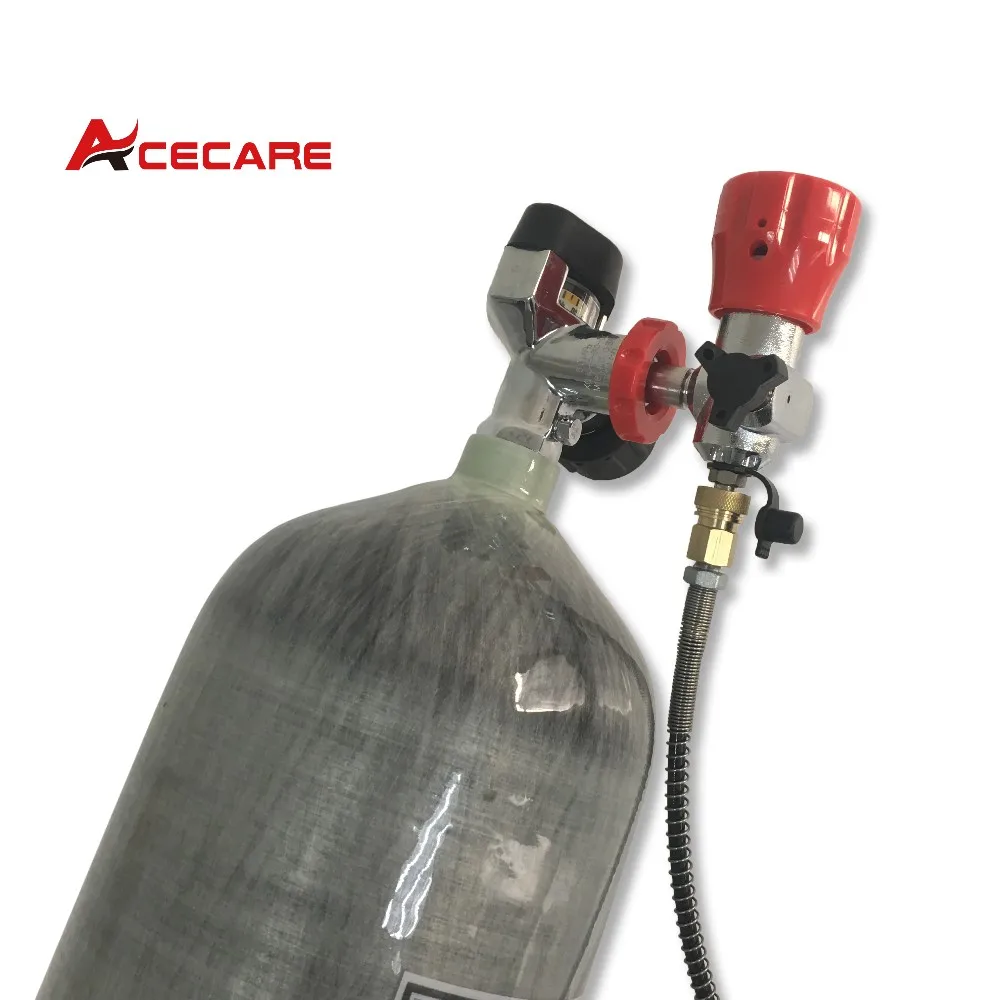 2018 Latest 9l Pcp Air Gun Rifle Air Refill High Pressure Carbon Fiber