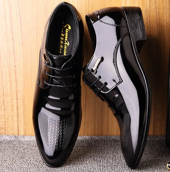 

up-1018r Stylish korean footwear wholesale formal dress shoes for men