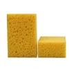 Scratch free Auto yellow wash foam soft perforated car wash sponge