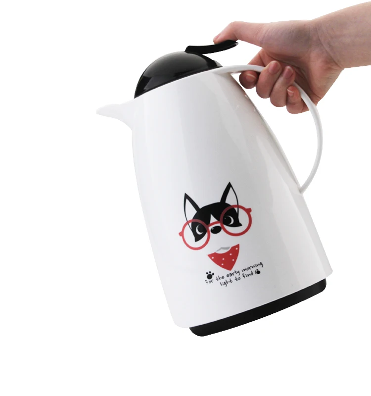 bpa free hot sale kitchen plastic thermos vacuum coffee pot