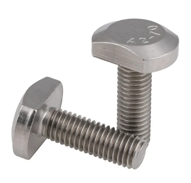 Gb37 A270 Or A480 Stainless Steel Tee Bolt Hammer Bolt Buy A2 A4
