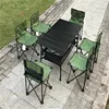 Wholesale 7-Piece Camping Table Aluminium Folding Dinner Picnic Table And Chairs