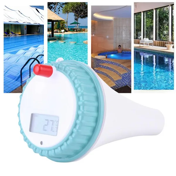 Wireless Digital Floating Swimming Pool Thermometer Water Spa Temperature Gauge