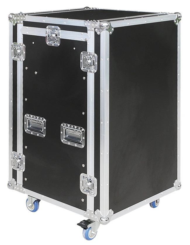 

Top Dj Mixer Road Flight Case With Wheels 3 door flight rack with wheels, Any color