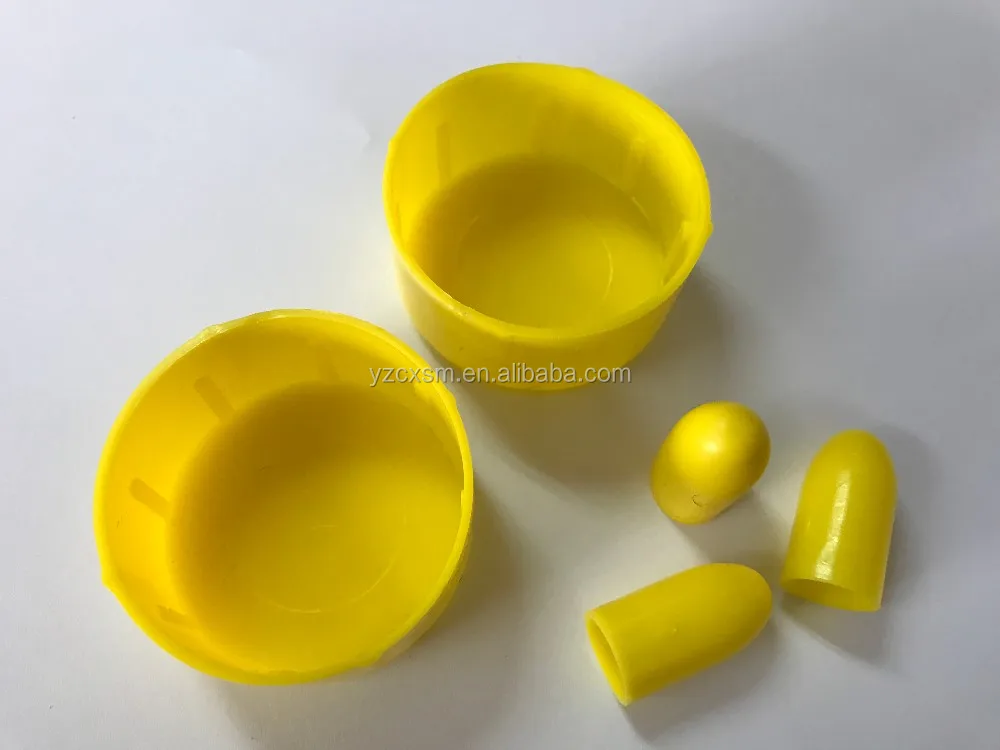 Pvc Pipe Fitting End Caps / Plastic Thread Protection Cap For Pipe ...