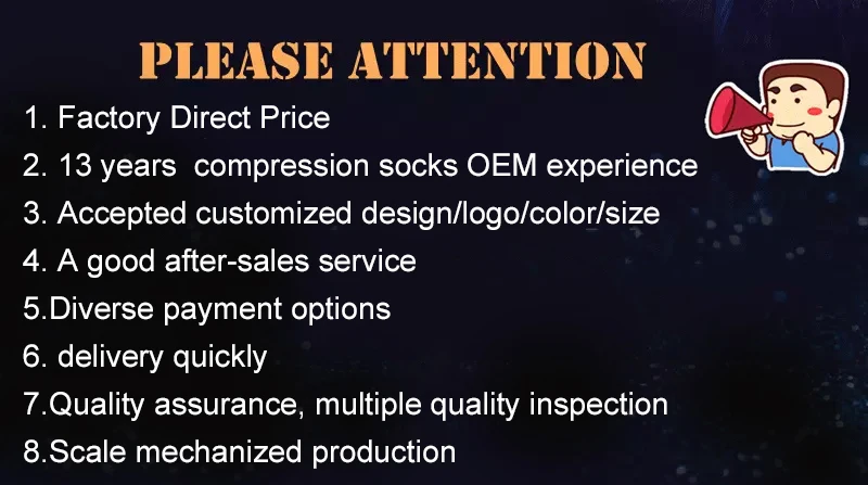 Wholesale Custom Knit Men and Women Breathable Hiking Compression Equestrian Socks