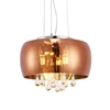 Best price copper indoor modern glass drop light