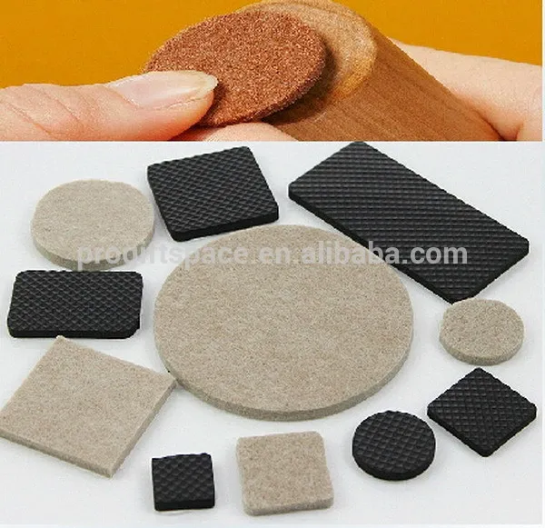 
new products hot wholesale bulk sale handmade polyester furniture edge leg pad polyester felt bottom feet table corner protector 