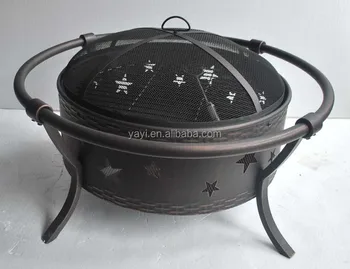 Garden Country Style Star Metal Fire Pit