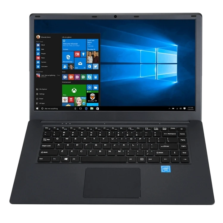 HPC156 Ultrabook, 15.6 inch 2GB+32GB Windows 10 Intel X5-Z8350 Quad Core Support TF Card & Bluetooth & WiFi US/EU Plug