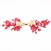 Artificial Christmas Red Berry Holly Teardrops Swags Picks Sprays with Bear