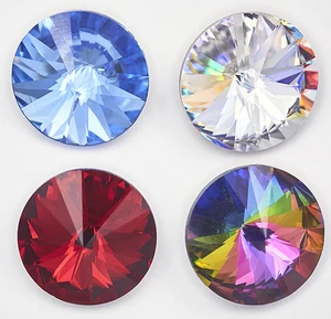 fancy crystal glass stone rhinestone , point back rhinestone for jewelry making