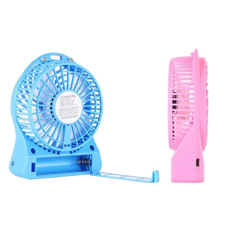 2019 hot-sale box fan wholesale portable rechargeable battery USB mini electric handy fan