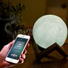 13cm 18cm 3Colors Moon Lamp with Bluetooth Speaker