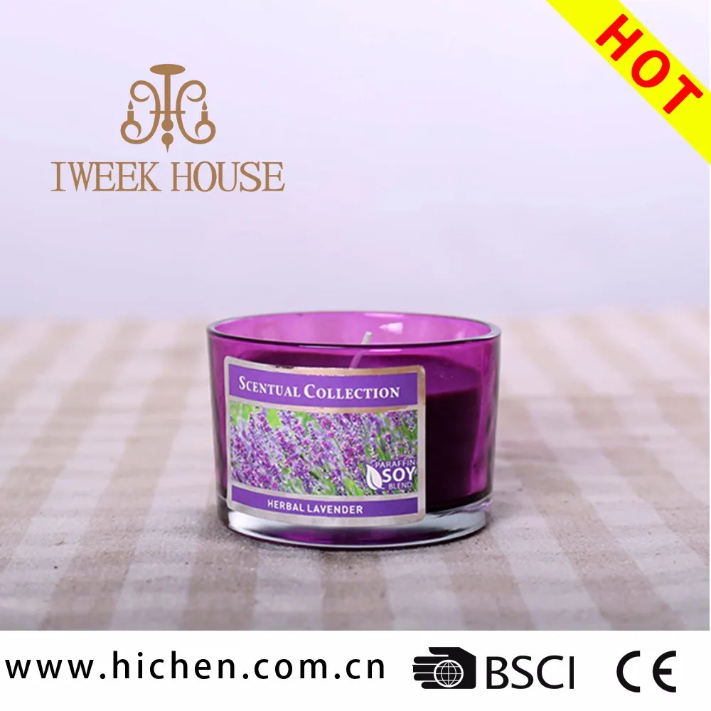 Best Smelling Perfume Scented Candles In Glass Candle Holders Bulk