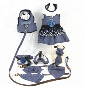 Image of Adjustable Pets Dog Supplies Breathable Fabric soft Harness