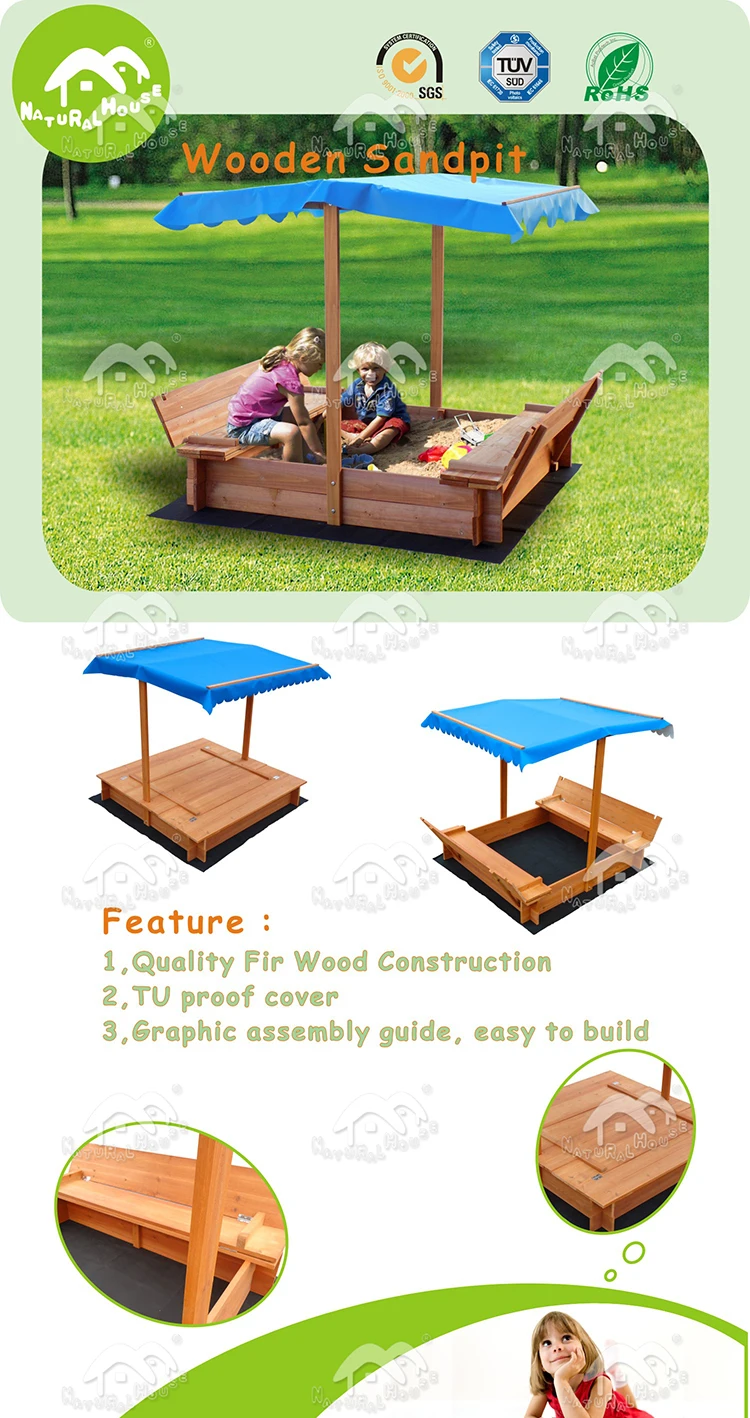 kids outdoor sandpit