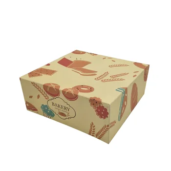Eco Friendly Custom Printed Bakery Boxes Offset Printing Ce