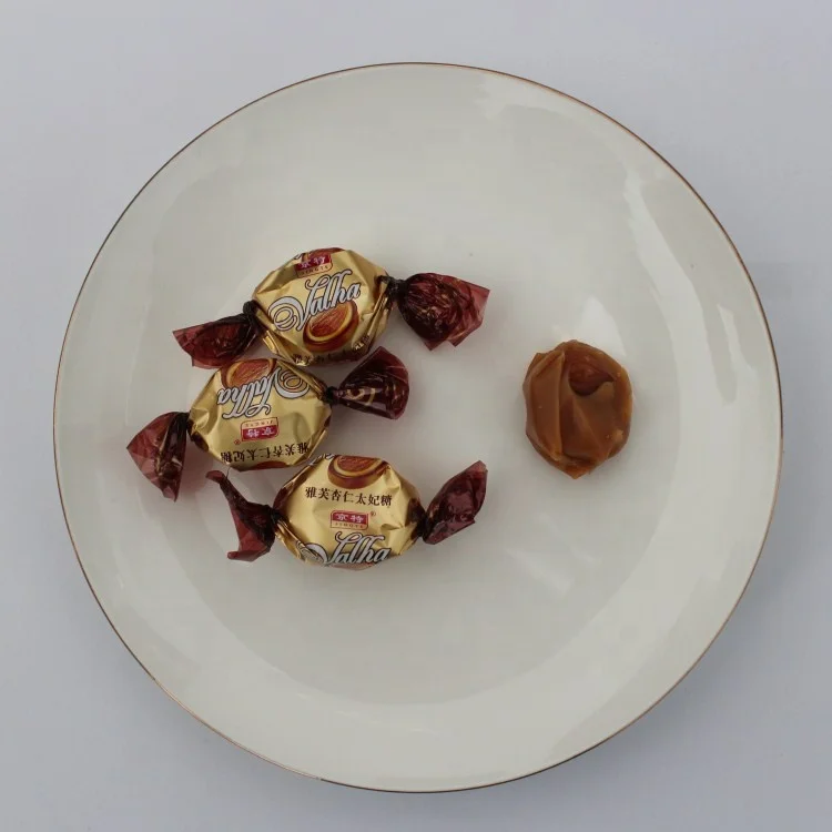 
Solid Form And HACCP Certification Toffee Hard Candy 