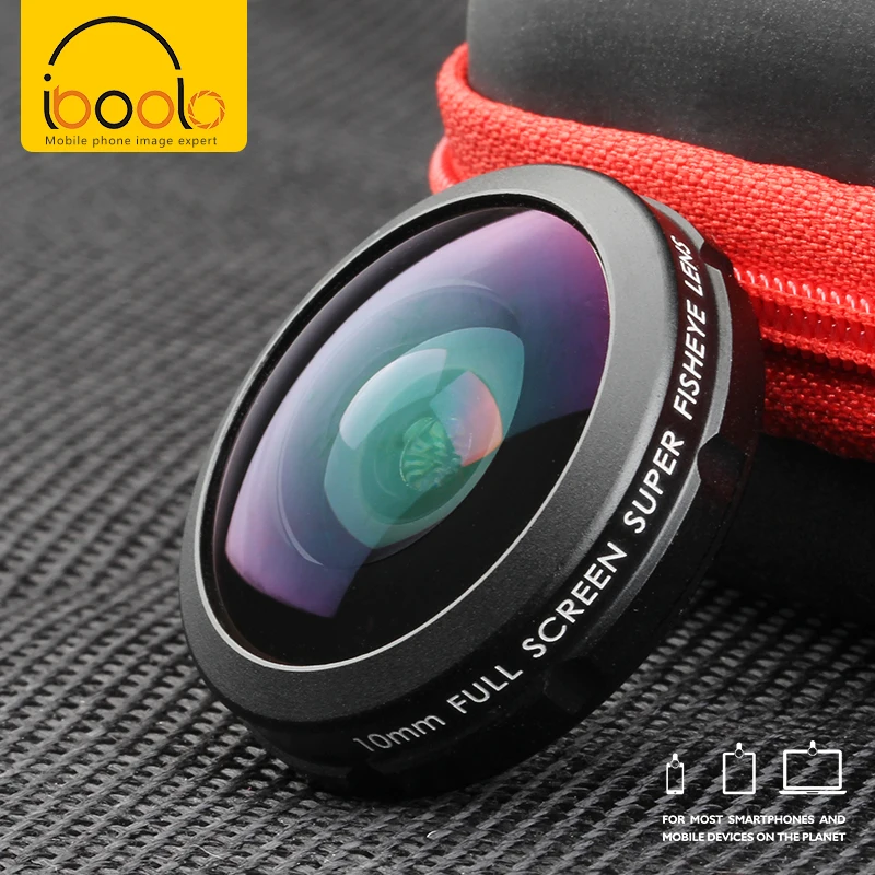 

Full Screen 10MM Professional HD 210 degree Super Fisheye Lens For Mobile Phone