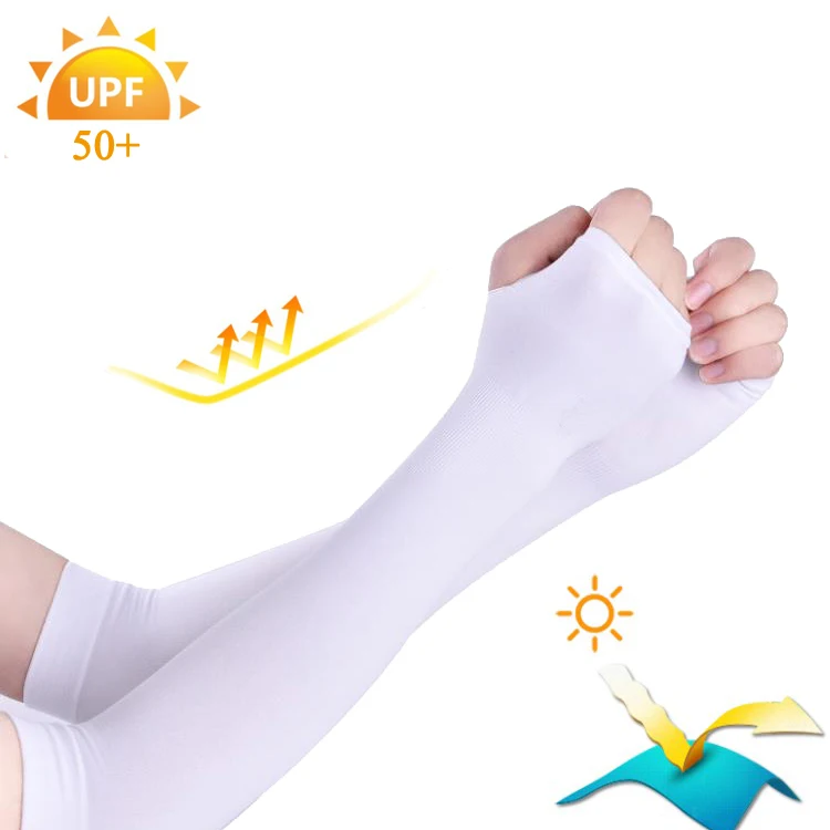 

High quality Unisex Cooling arm sleeve Spandex elastic sport sleeve Customized UV protect arm sleeves, Customized color