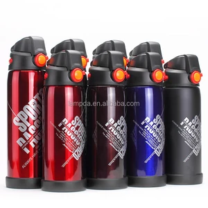 Image of Eco friendly bicycle sports self cooling thermos bottle cooler thermal vacuum flask