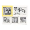 2019 Family rules collage photo frame with 8 opening for three 4"*6" and one 4"*4"photos wall hanging display for personalized