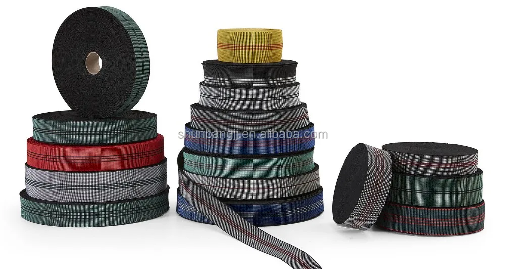 46mm Pe Elastic Sofa Webbing Strap Rubber Tape Upholstery Accessories