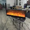 46" wall insert led light like real fire electric fireplace/heater