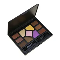 

Natural matte makeup cosmetic vegan colorful eye shadow palette long lasting sombras de ojos maquillaje private label