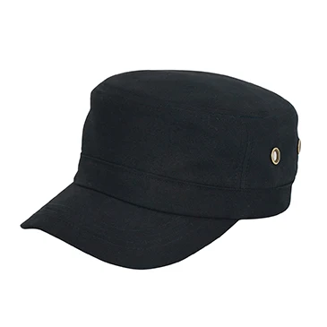 Men's Logo Military Face Cap Kepi - Buy 