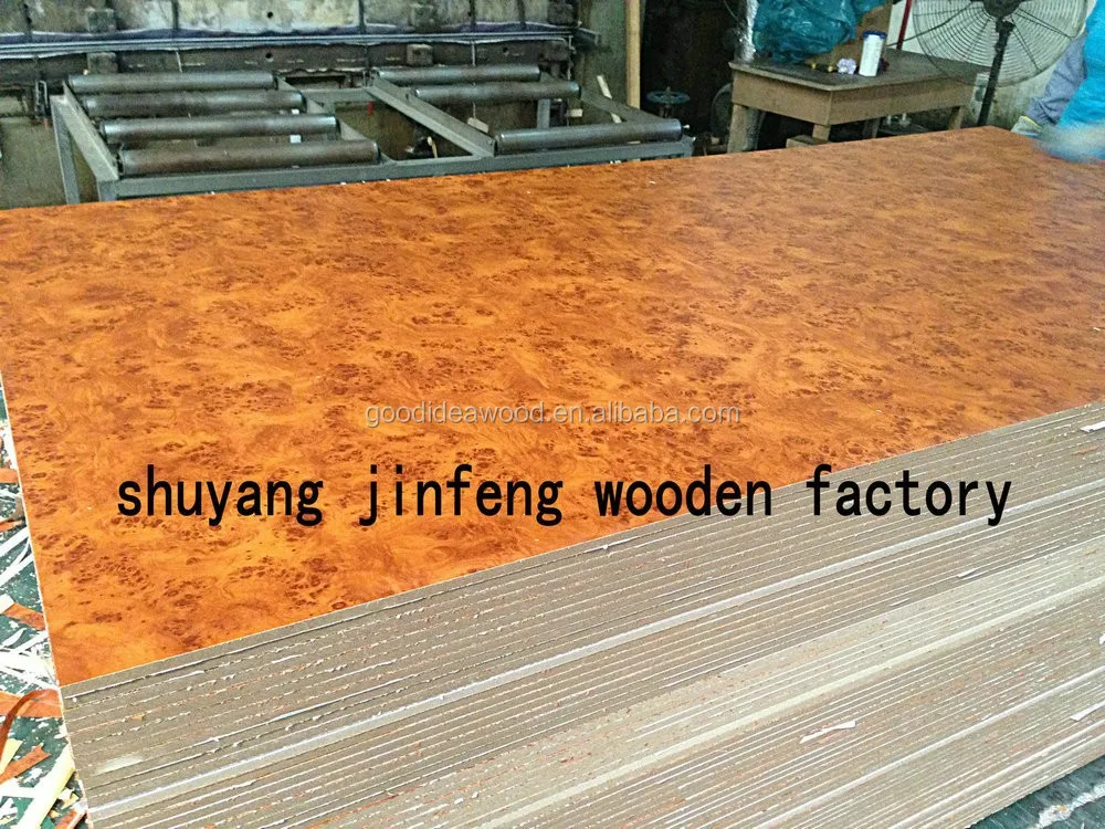 
shuyang factory produce DUBAI popular Melamine color MDF 