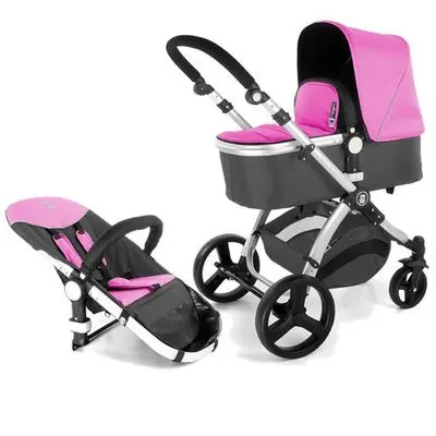 

3 in 1 High Landscape Baby Stroller Luxury Portable Baby Carriages Folding Prams For Newborns Travel System, Customized