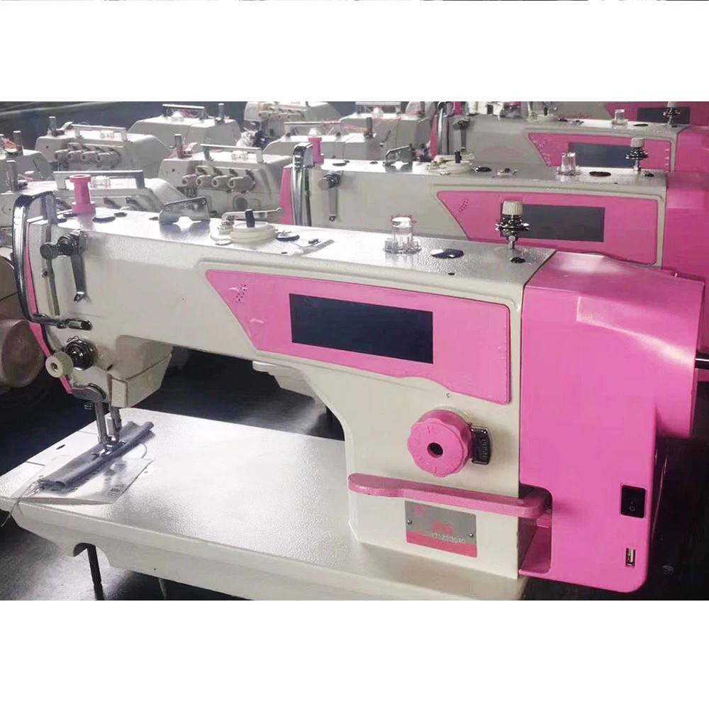 Straight Stitch single needle flat bed lockstitch industrial sewing machine