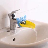 

Safe Fun Hand-Washing Solution for Babies, Faucet Extender, Woreach Cute Bathroom Sink Handle Extender Baby Faucet Cover,