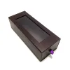High-end textured window paper box packaging for cookies, window box packaging