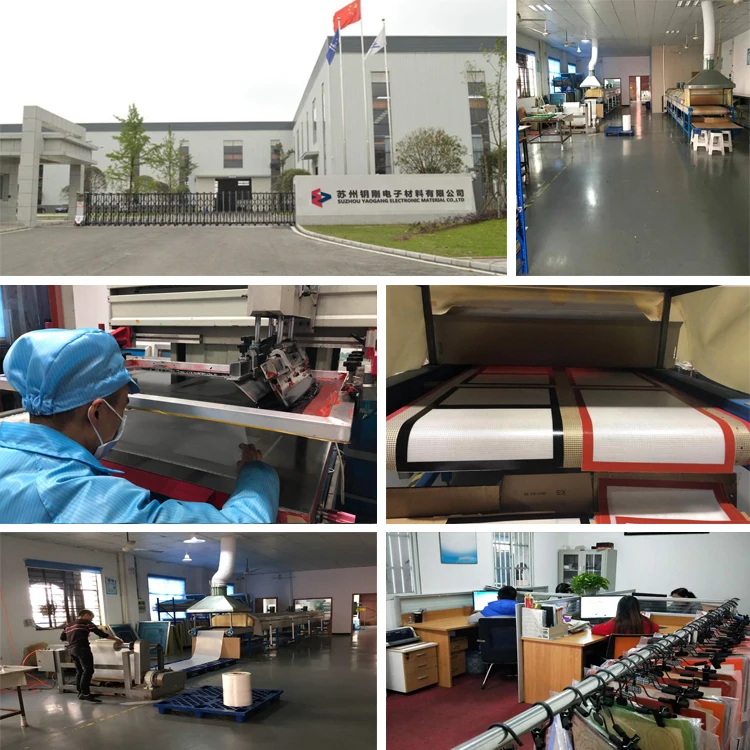 Custom Bakeware Air Fryer Easy Clean Oem Logo Silicone Baking Mat