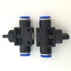 GOGO ATC 10pcs a lot HVFF pneumatic hand valve air pressure switch quick hose connector 12mm hose fitting