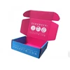 Custom Logo/printed Luxury corrugated folding kraft paper packaging box cardboard shipping mailer boxes
