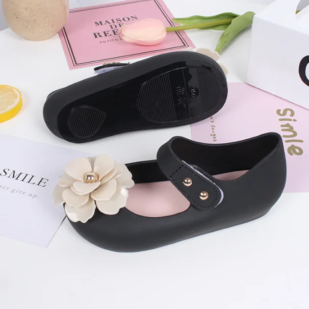 Flower Mini Plastic Jelly Shoes For Kids Sandals Pvc Jelly Shoes Buy