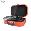 Vintage Retro Portable BT Modern Multiple Gramophone Phono Vinyl Disc Record Player Turntable With Speakers