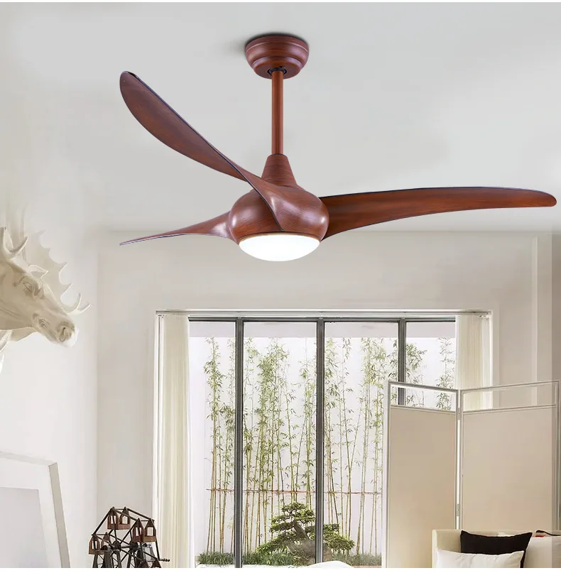 Wholesale Indoor Dc Fan Energy Saving Ceiling Fan 3 Wooden Blades