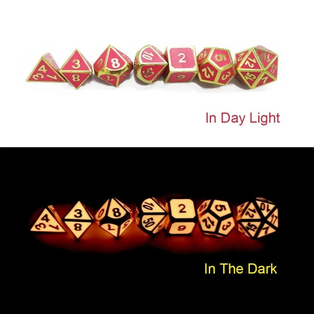 red gold nactilucent dice (2)
