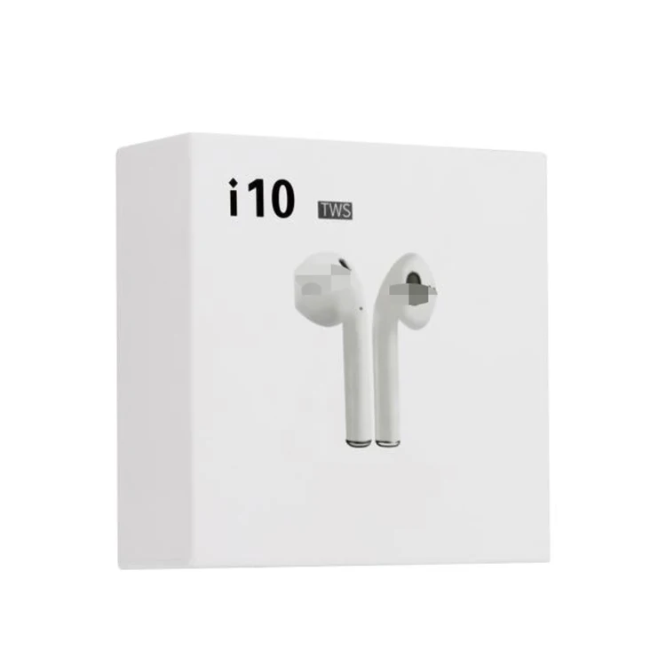 

2019 trending amazon i9s tws 5.0 Blue tooth wireless earbuds stereo earphones i7s tws i10 tws for air pods, White