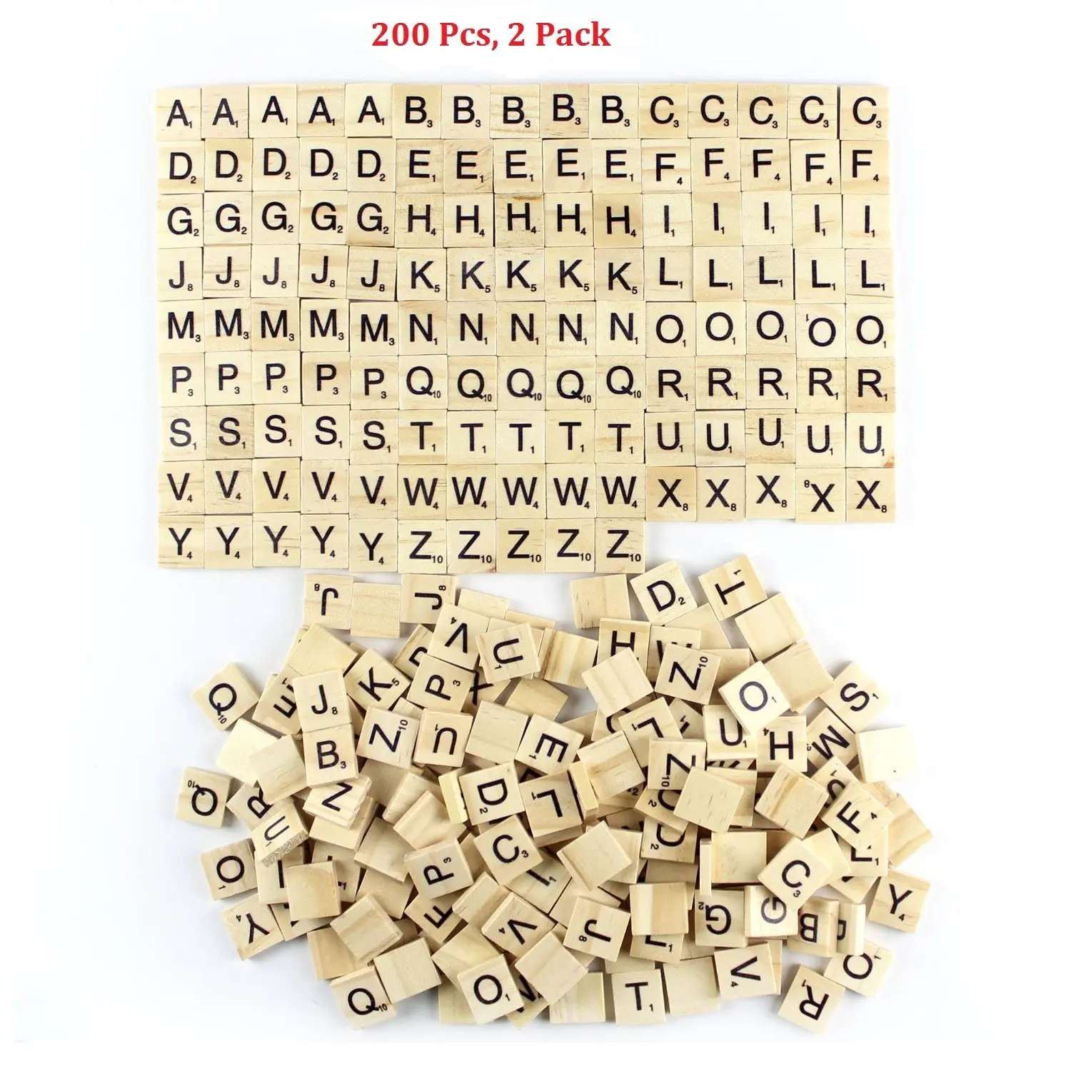 Buy Amaonm 0 Pcs Diy Wood Letters Letters Tiles Scrabble Letters Wooden Letters Replacement Tiles Square Letter Tile Games Great For Crafts Spelling Pendants Scrapbooking Jewelry Making In Cheap Price On Alibaba Com